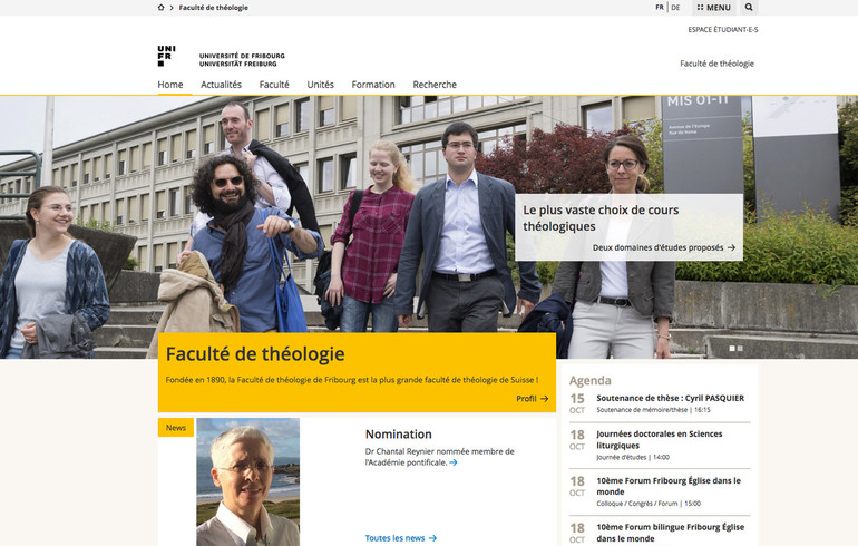 Vidéo : la Faculté de théologie se présente