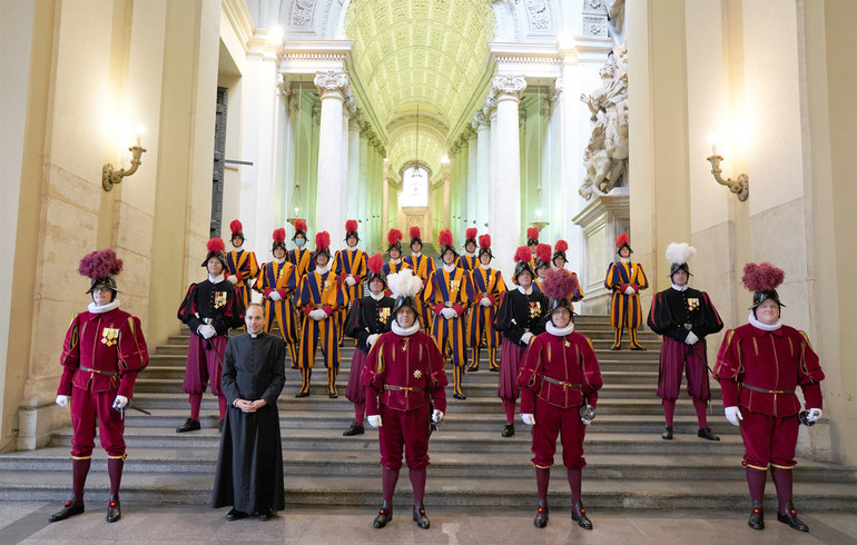 Nouveaux cadres à la Garde Suisse Pontificale