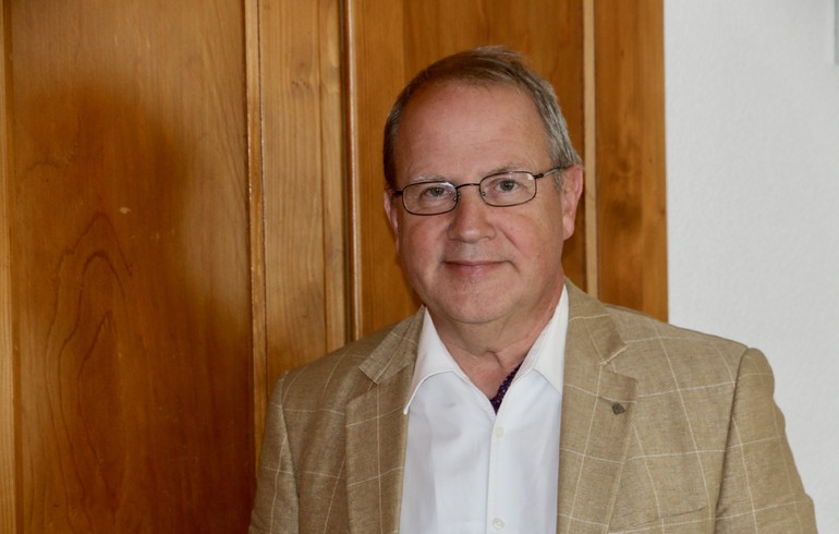 A table avec l'abbé Christian Schaller