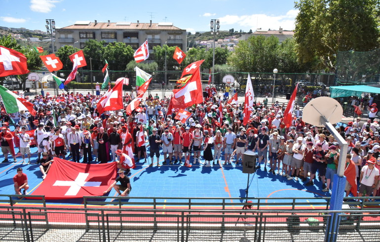 Quatre cents Romands en route vers Rome pour le Jubilé des jeunes